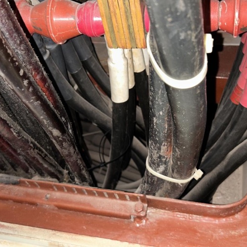 Pipe and cable Penetration Inspection and Repair - Picture